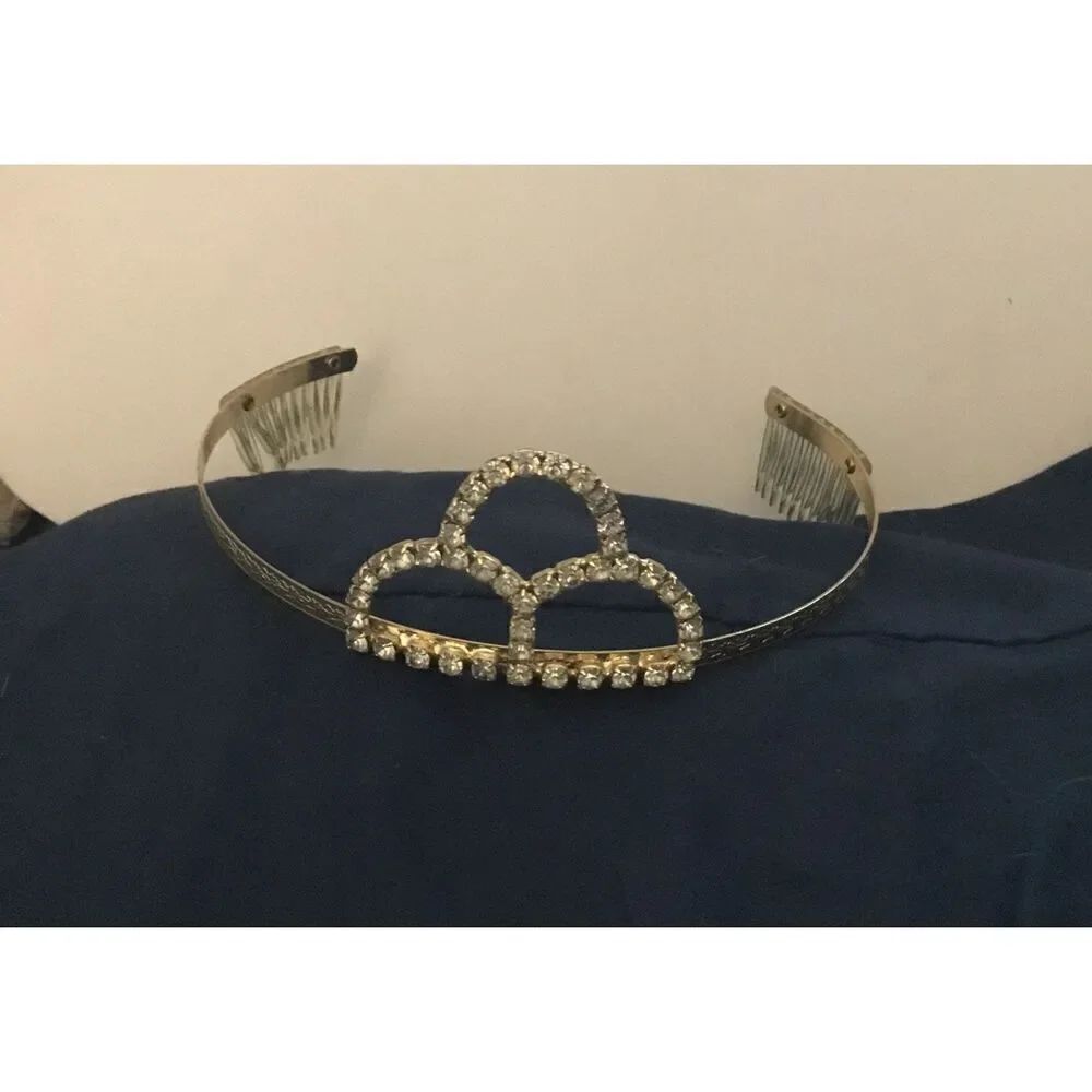 Pretty New Rhinestone Princess Tiara Crown
